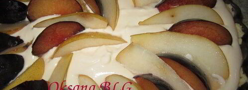 тарт творог, фрукты, карамель. Шаг 6