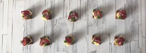 тартинки с виноградом. Шаг 6