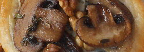 тарты с грибами и грецкими орехами. Шаг 6