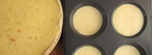 творожный тарт с мандариновым соусом. Шаг 13