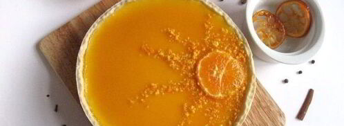 творожный тарт с мандариновым соусом. Шаг 18