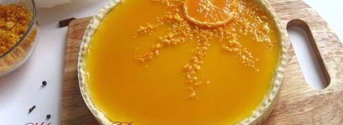 творожный тарт с мандариновым соусом. Шаг 19