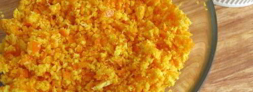 творожный тарт с мандариновым соусом. Шаг 6