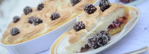 творожный тарт с персиками. Шаг 10