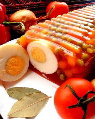 Томатное желе-закуска Удиви гостей