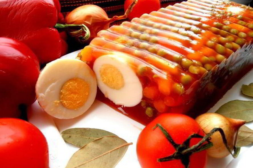 Рецепт томатного желе-закуски удиви гостей