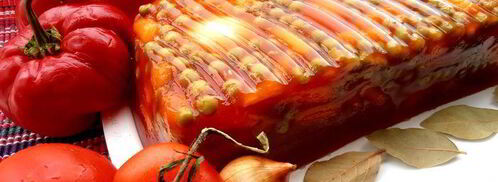 томатное желе-закуска удиви гостей. Шаг 24