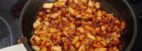 французские тосты с яблоками. Шаг 5