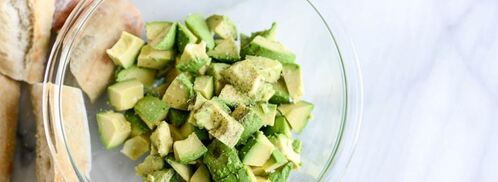 тосты с авокадо. Шаг 2