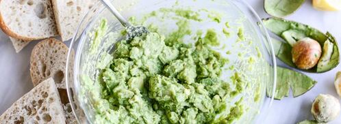 тосты с авокадо. Шаг 3