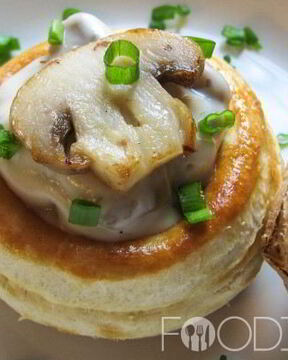 Волованы из слоеного теста