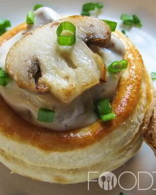 Волованы из слоеного теста