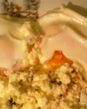 Глазунья с творогом