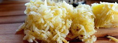 картофельные корзинки с яичницей-глазуньей. Шаг 2