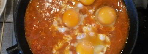 шакшука с киноа и брынзой. Шаг 6