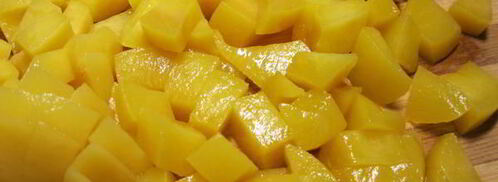 торт яичница с персиками. Шаг 7