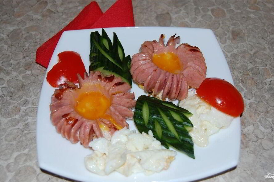 Рецепт яичницы для любимой