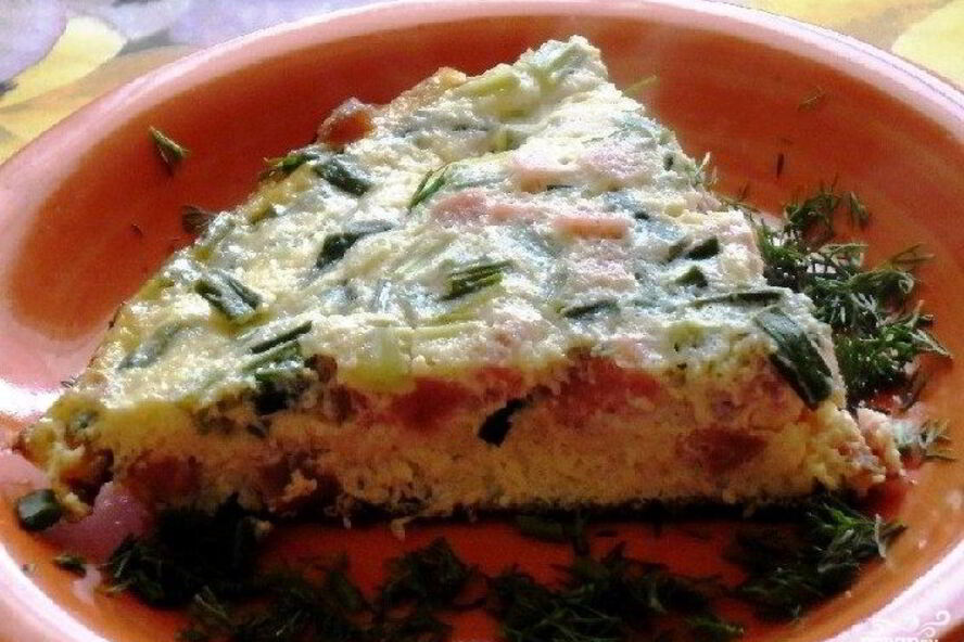 Рецепт яичницы на кефире