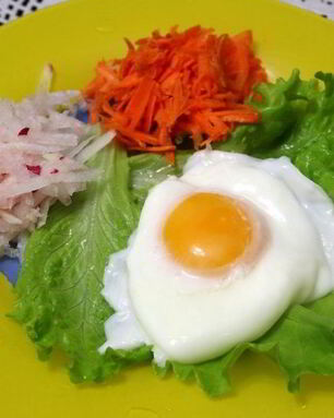 Яичница на воде