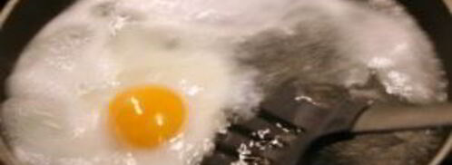 яичница на воде. Шаг 3