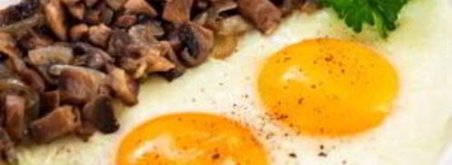 яичница с грибами. Шаг 6