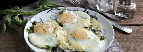 яичница с крапивой. Шаг 10