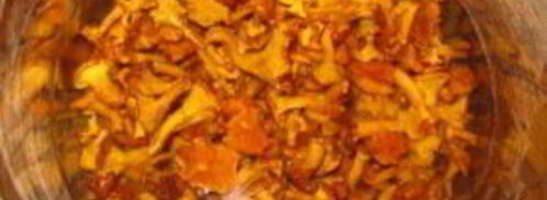 яичница с лисичками. Шаг 2