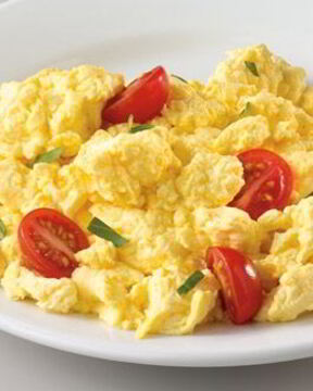 Яичница с молоком