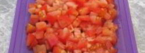 яичница с помидорами и ветчиной. Шаг 4