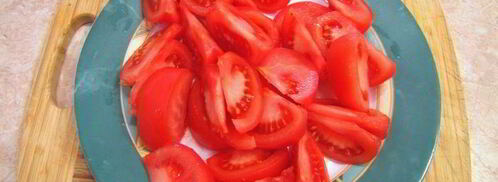 яичница с помидорами — великое сочетание продуктов. Шаг 3