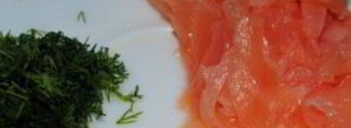 яичница с семгой. Шаг 2