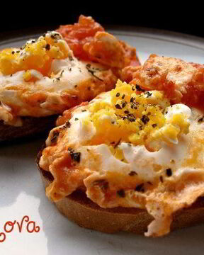 Яичница с томатами Uova al Pomodoro