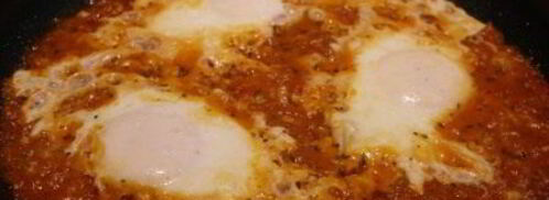 яичница с томатами uova al pomodoro. Шаг 6