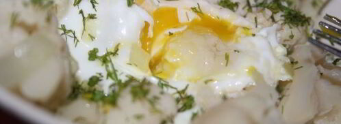 яичница с цветной капустой и пармезаном. Шаг 4