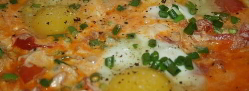 яичница со сметаной. Шаг 6