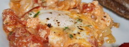 яичница со сметаной. Шаг 8