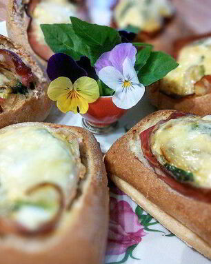 Яичница в булочке