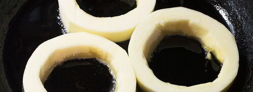 яичница в кабачке. Шаг 3