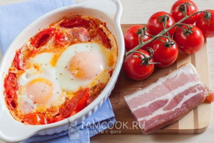 Рецепт яичницы в микроволновке