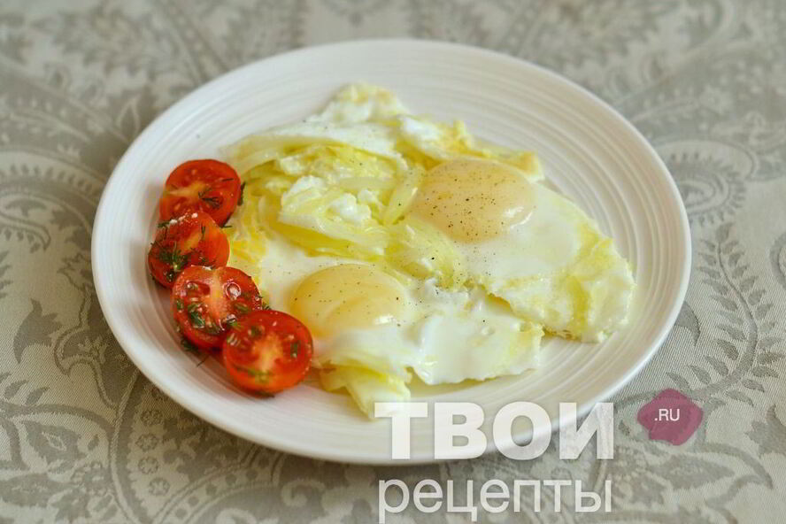 Рецепт яичницы в мультиварке