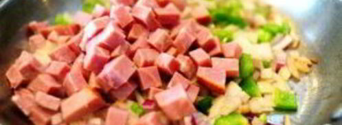 яичница восход солнца. Шаг 2