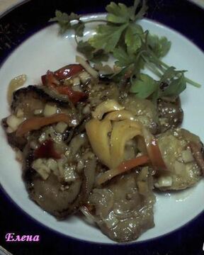 Закуска из баклажан