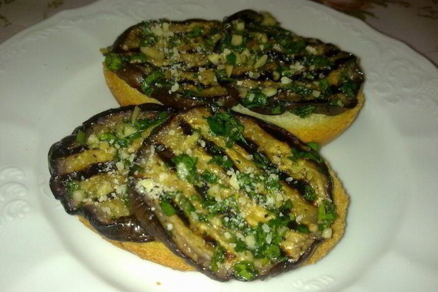 Рецепт закуски из баклажанов