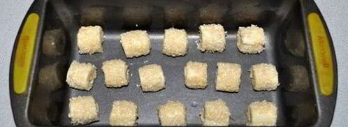 закуска из маслин в слоеном тесте. Шаг 4