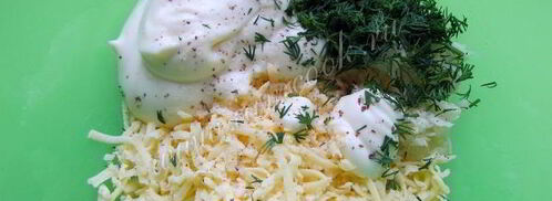 закуска из помидоров с чесноком и сыром. Шаг 7