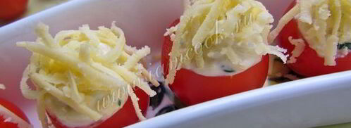 закуска из помидоров с чесноком и сыром. Шаг 10