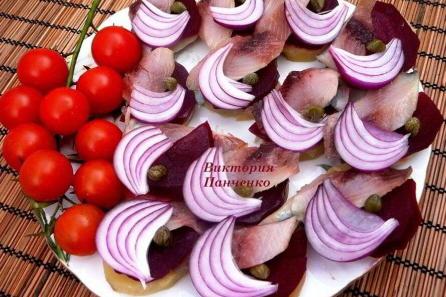 Рецепт закуски из сельди