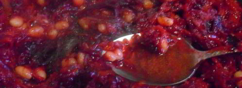 закуска из свеклы и фасоли. Шаг 5