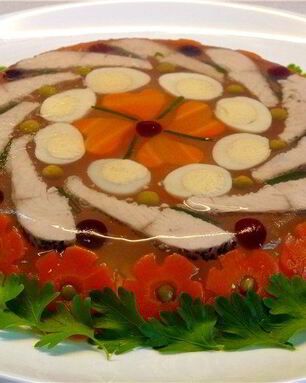 Заливное из карпа