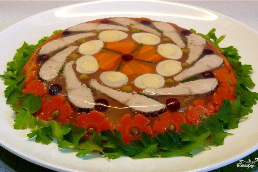 Рецепт заливного из карпа